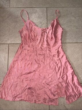 Vintage Y2K Victoria’s Secret 100% silk slip Dress